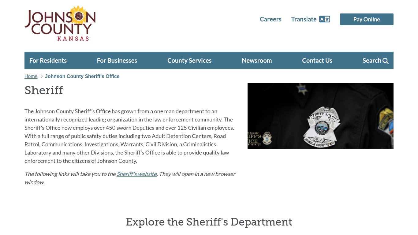 Johnson County Kansas Inmate Search